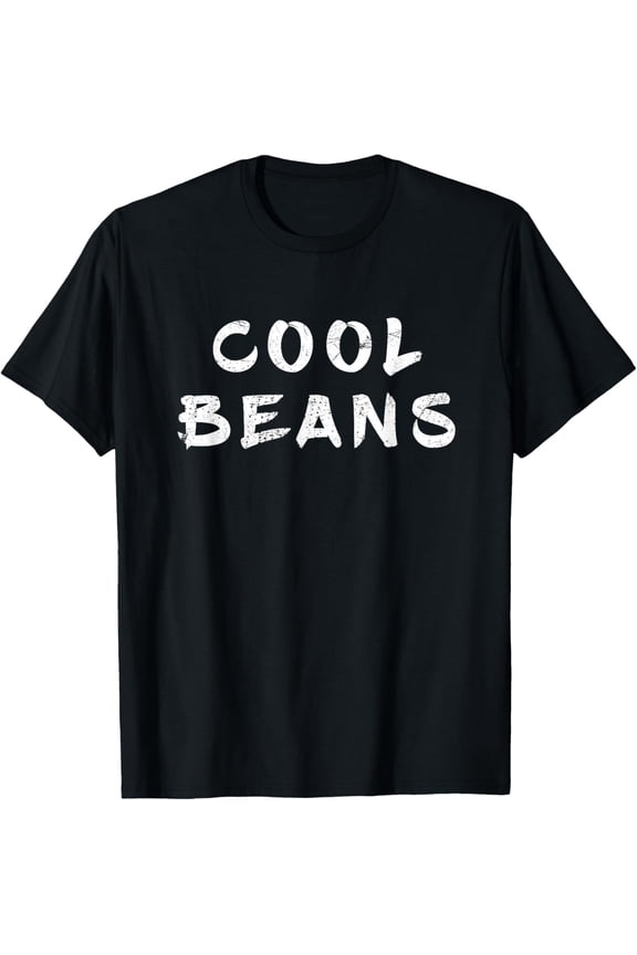Cool Beans Funny Saying 80's Vintage Retro Pop Culture Quote T-Shirt