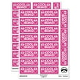 thumbnail image 1 of Cool Beans Teacher Student School Sticker Set - Hot Pink - Matte Finish - 2.00" Large, 1 of 7