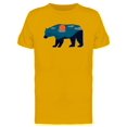 thumbnail image 1 of Cool Bear And Sunset Doodle Tee Men's -Image by Shutterstock, 1 of 2