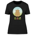 thumbnail image 1 of Cool Bear Keep Calm & Be Brave T-Shirt Women -Image by Shutterstock, Female x-Large, 1 of 2