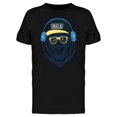 thumbnail image 1 of Cool Bear Music Glasses T-Shirt Men -Image by Shutterstock, Male 3X-Large, 1 of 2