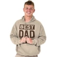 thumbnail image 1 of Cool Best Dad Ever Father's Day Hoodie Hooded Sweatshirt Men Brisco Brands S, 1 of 6