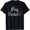 thumbnail image 1 of Cool Big Sister T-Shirt men and women can wear, black, white, gifts, 1 of 4