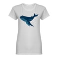 thumbnail image 1 of Cool Big Whale Shaped T-Shirt Women -Image by Shutterstock, Female Medium, 1 of 2