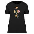 thumbnail image 1 of Cool Bird In Town Doodle Quote T-Shirt Women -Image by Shutterstock, Female Medium, 1 of 2