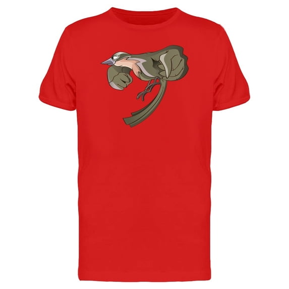 Cool Bird With Hands Cartoon Tee Men's -Image by Shutterstock