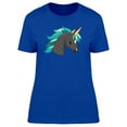 thumbnail image 1 of Cool Black Magic Unicorn T-Shirt Women -Image by Shutterstock, Female Small, 1 of 2