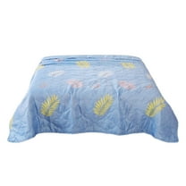 Cool Blanket for Sleeping,Hwkond Skin-friendly Plain Printed Washed Cotton Summer Quilt Ventilation Quilt,Multicolor,150x200cm