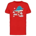 thumbnail image 1 of Cool Blue Dinosaur Doodle Tee Men's -Image by Shutterstock, 1 of 2
