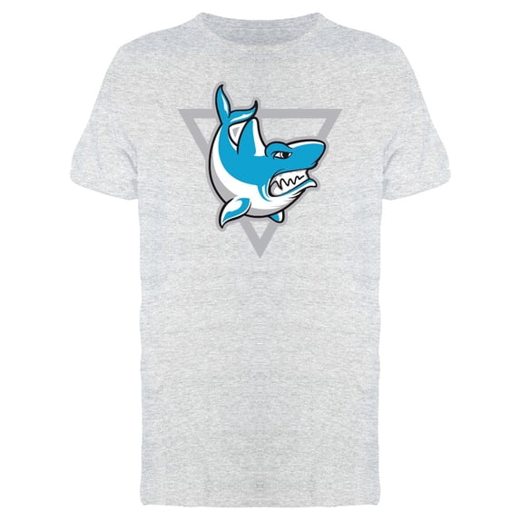 Cool Blue Shark Tee Men's -Image by Shutterstock