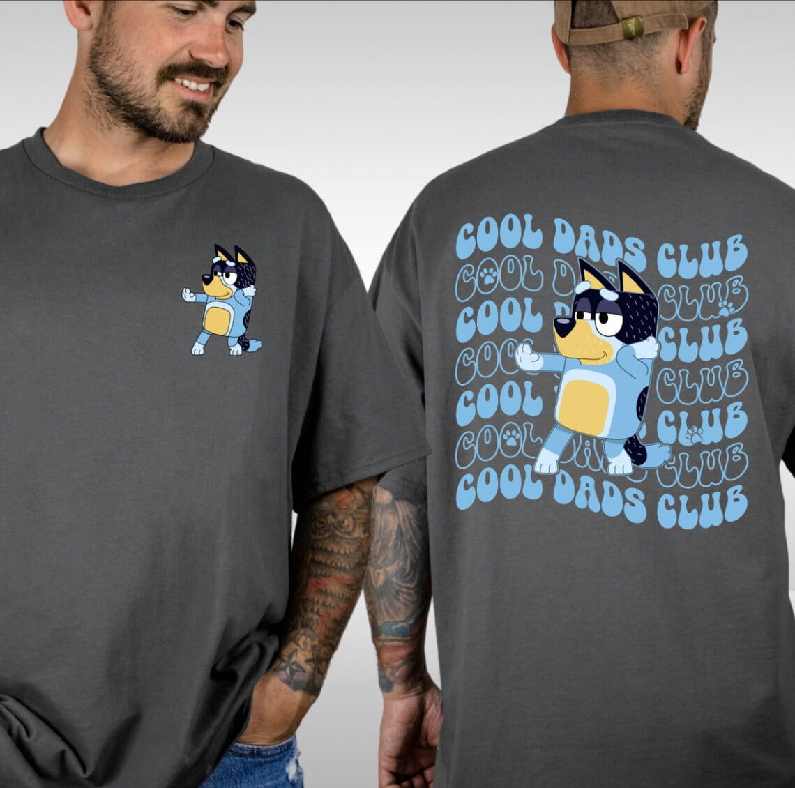 Cool Bluey Dad Shirt, Bluey Parent Shirt, Bandit Chilli Shirt, Bluey
