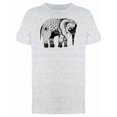 thumbnail image 1 of Cool Boho Elephant Sketch Tee Men's -Image by Shutterstock, 1 of 1