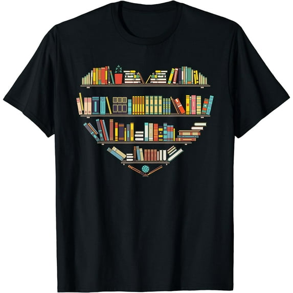 Cool Books Reading Men Women Book Lover Literacy Librarian T-Shirt