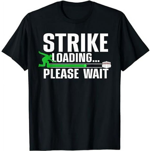 Cool Bowling Art For Men Women Kids Bowler Bowling Player T-Shirt