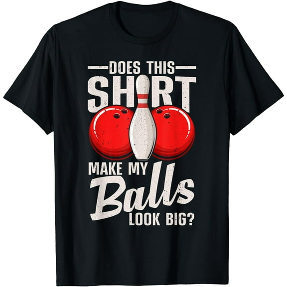 Cool Bowling Design For Men Women Bowling Ball Sport Bowler T-Shirt