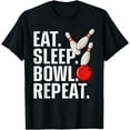 thumbnail image 1 of Cool Bowling For Men Women Bowling League Team Sports Bowler T-Shirt, 1 of 4