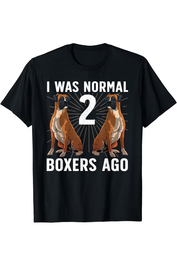 Cool Boxer Dog For Men Women Brindle Owner Trainer Dog Lover T-Shirt