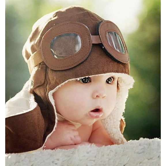Cool Boys Kids Baby Winter Warm Cap Hat Beanie Pilot Aviator Crochet Earflap Hat