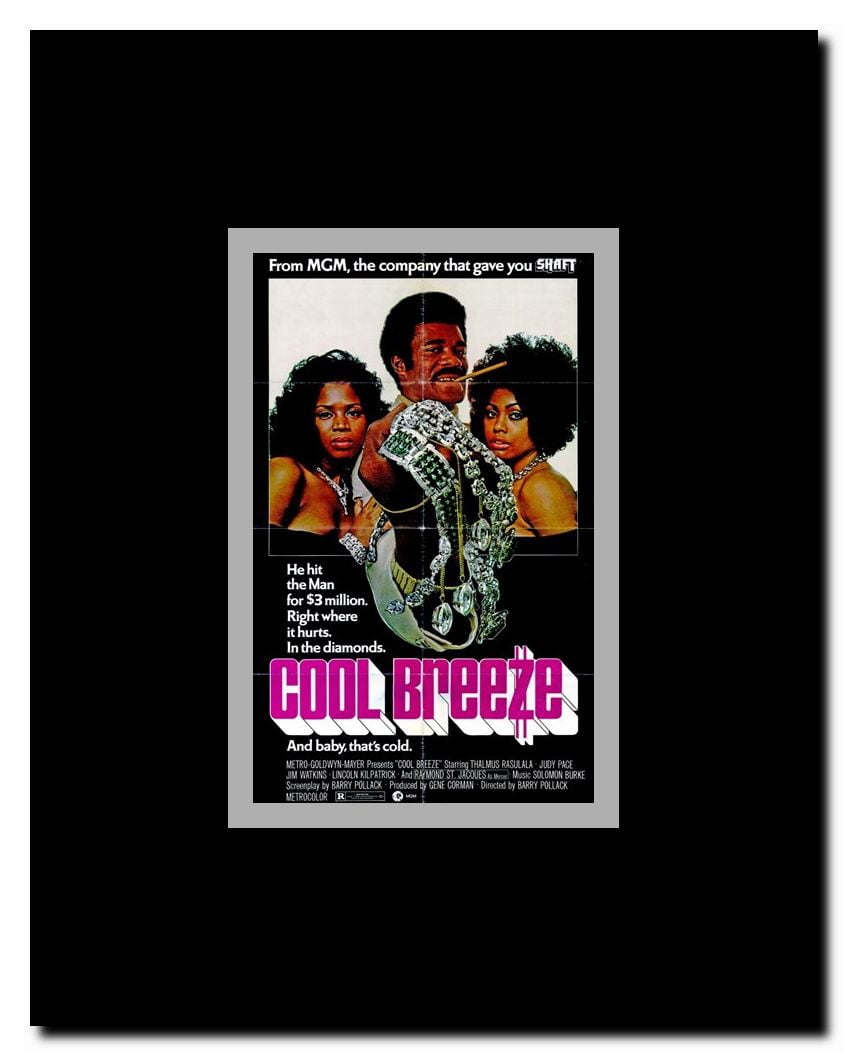 Cool Breeze Framed Movie Poster