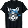 thumbnail image 1 of Cool Bunny Face Happy Easter Shirts For Boys Men Kids T-Shirt, 1 of 5