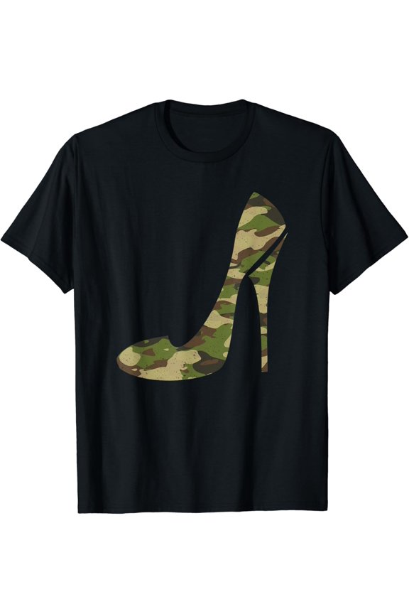 Cool Camouflage Art For Women Girl Camo Clothes Costume Camo T-Shirt