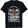 thumbnail image 1 of t-shirt Cool Camping Buddies Gift For Men Women Funny Husband & Wife T-Shirt., 1 of 4