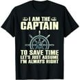 thumbnail image 1 of Cool Captain Art For Men Women Boat First Mate Ship Boating T-Shirt, 1 of 3