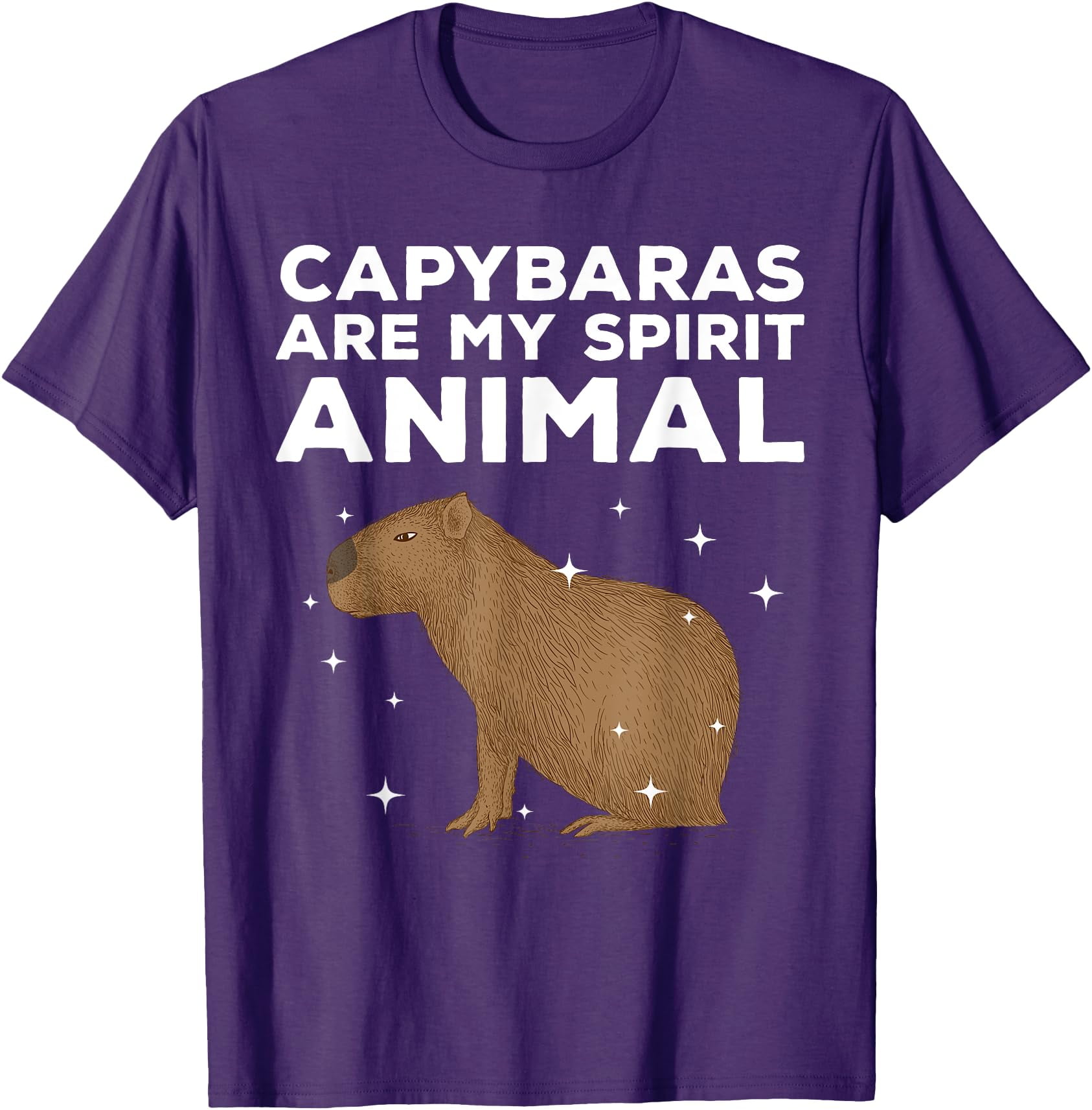 Cool Capybara Rodent Spirit Animal Zoologist Softstyle Unisex TShirt