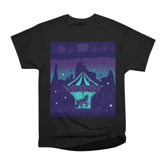Cool Carousel of the Damned T-Shirt Tee Gift For Him Merch For Her ...
