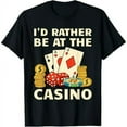 thumbnail image 1 of Cool Casino Lover Art For Men Women Casino Gambling Gambler T-Shirt, 1 of 7