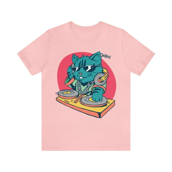 Cool Cat DJ Shirt, Cruise Vacation T-Shirts