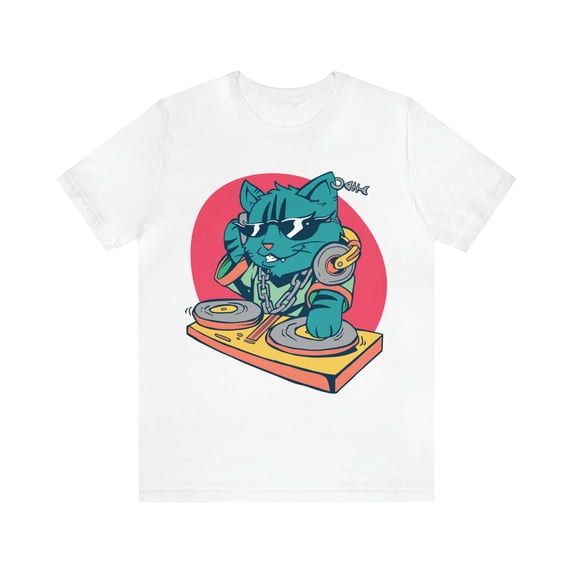 Cool Cat DJ Shirt, Cruise Vacation T-Shirts