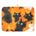 thumbnail image 1 of Cool Cat Pattern Drying Dish Mat Quick Drying Absorbent Soft Durable for Kitchen 18" x 24", 1 of 10