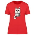 thumbnail image 1 of Cool Cat With Sunglasses Tee Women's -Image by Shutterstock, 1 of 2