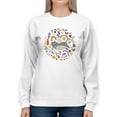 thumbnail image 1 of Cool Cats Collection C Sweatshirt Women -June Erica Vess Designs, Female 3X-Large, 1 of 4