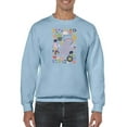 thumbnail image 1 of Cool Cats Collection Sweatshirt Men -June Erica Vess Designs, Male Medium, 1 of 4