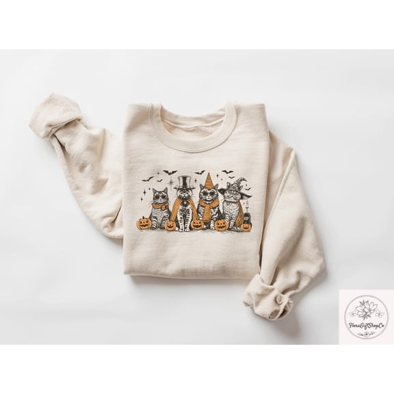 Cool Cats Sweatshirt, Tshirt, Cat Shirt, For Cat Lover, Graphic Tee, Cool Cat Crewneck Tshirt All Size S-5XL