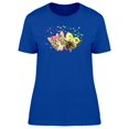 thumbnail image 1 of Cool Cats With Glasses & Bowties Tee Women's -Image by Shutterstock, 1 of 1