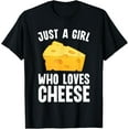 thumbnail image 1 of Cool Cheese Art For Women Girls Cheddar Food Parmesan Cheese T-Shirt, 1 of 4