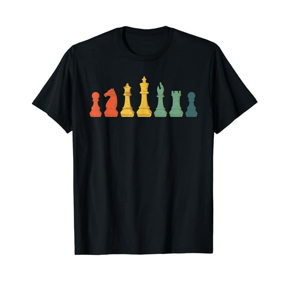 Cool Chess Lover Art For Men Boys Kids Chess Players Novelty Vintage Men's T-Shirt