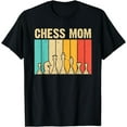 thumbnail image 1 of Cool Chess Lover Art For Mom Mother Novelty Chess Player T-Shirt, 1 of 3