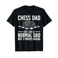 thumbnail image 1 of Cool Chess Player Art For Men Dad Knight Chess Lovers Pieces T-Shirt, 1 of 5