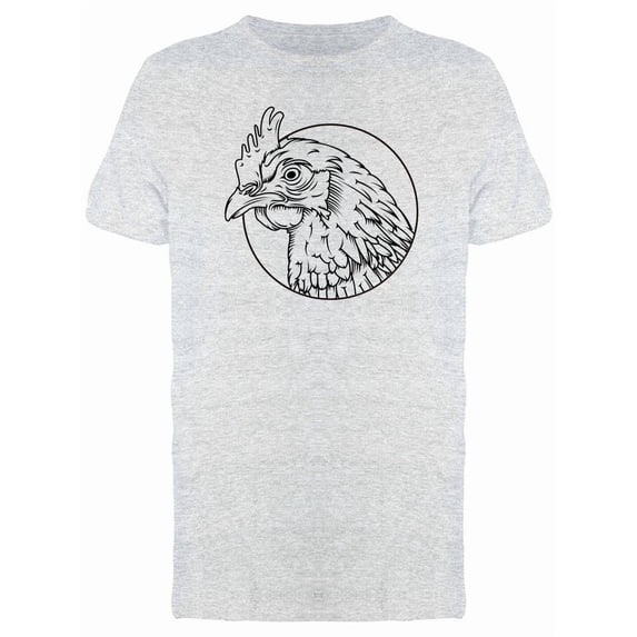 Cool Chicken Doodle Sketch Tee Men's -Image by Shutterstock