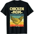 thumbnail image 1 of Cool Chicken Mom Art For Women Chicken Farmer Poultry Farm T-Shirt, 1 of 5
