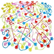 Cool Chimpanzee Stretchy Sticky Hands Kids Party Favors, 75-Pack