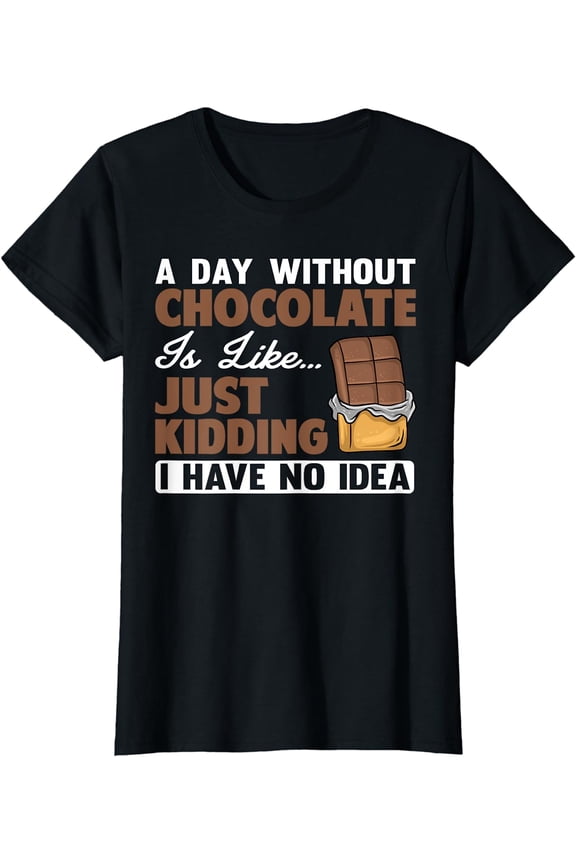 Cool Chocolate Dark Chocolate Lover Candy Bar T-Shirt