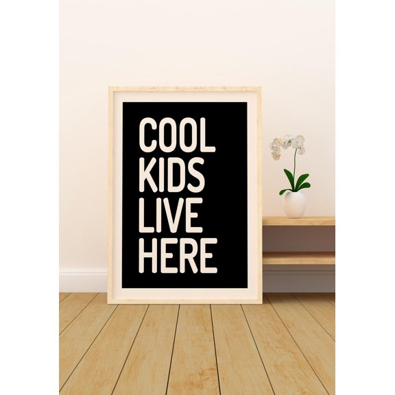 Cool Club Retro Quote Room Poster Unframed Paper Print