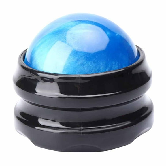 Cool Cold Massage Roller Ball Foot Back Body Massager Therapy Ball (Blue)