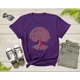 thumbnail image 1 of Cool Colorful Multicolor Single Tree Roots Leaves Nature T-Shirt Graphic Design Tree Lover Gift for Men Women Boys Girls Teens Tshirt, 1 of 8