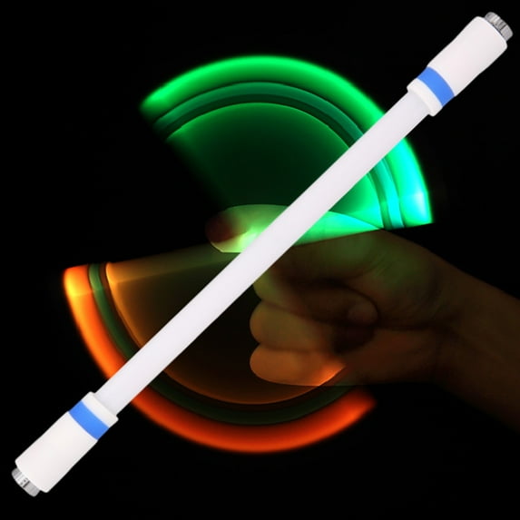 Turning Pen Toy, LED Light Spinning Pen, Slow Flash Finger Skill, Stress Relief Gadget, Weighted Balance, Extracurricular Activity, Turning Pen Toy